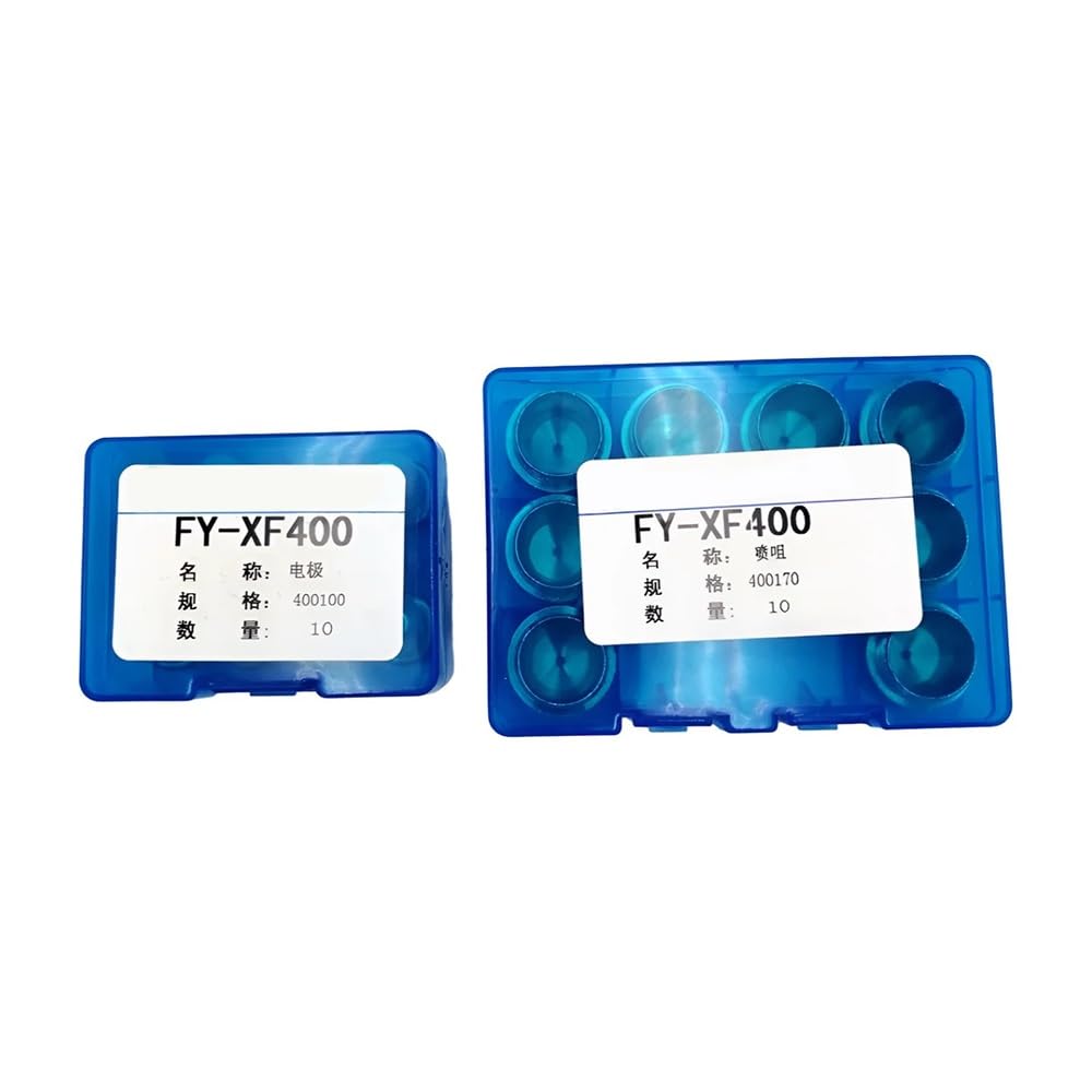 Antorcha de plasma FY-XF400 FY-XF400H A400 FY400 FY-400 con 10 boquillas y 10 electrodos for máquina cortadora de plasma.(1.5mm)
