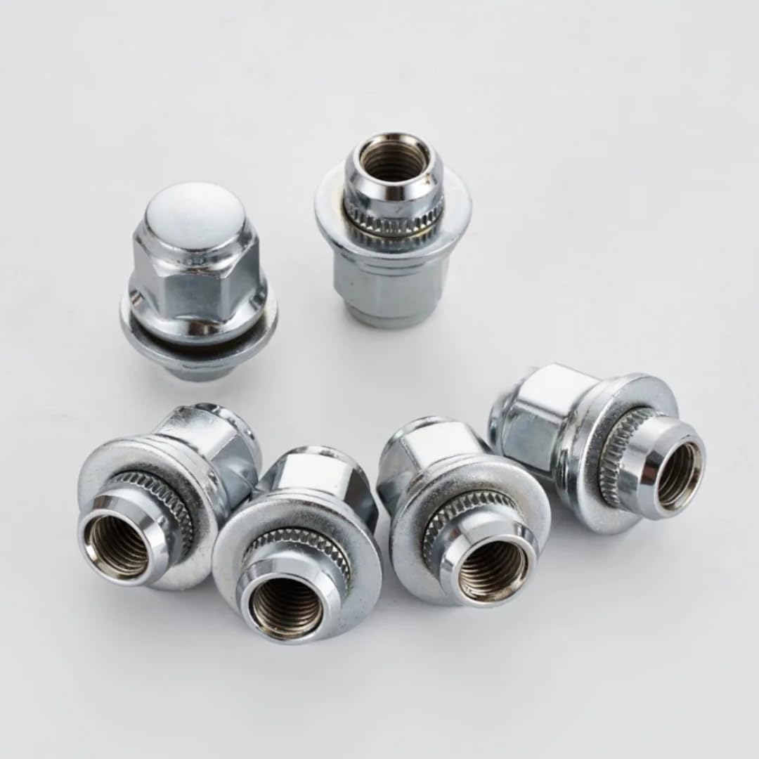 Nakrętki do Kół dla Infiniti, 20 szt. nakrętek kół M12x1,25 z łbem sześciokątnym 21 mm, długość 38 mm, 40224-JK00A