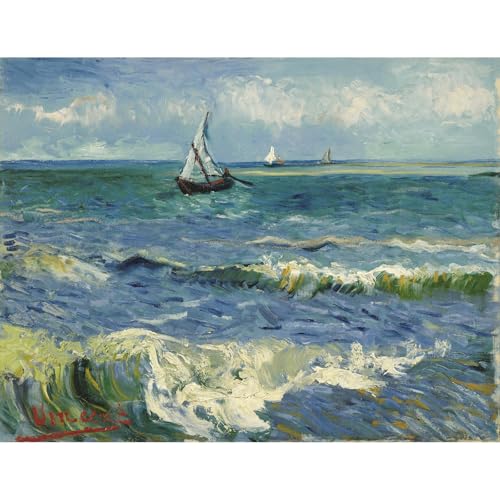 Van Gogh Paysage marin ressentez l'émotion de la mer avec cette impression d'art
