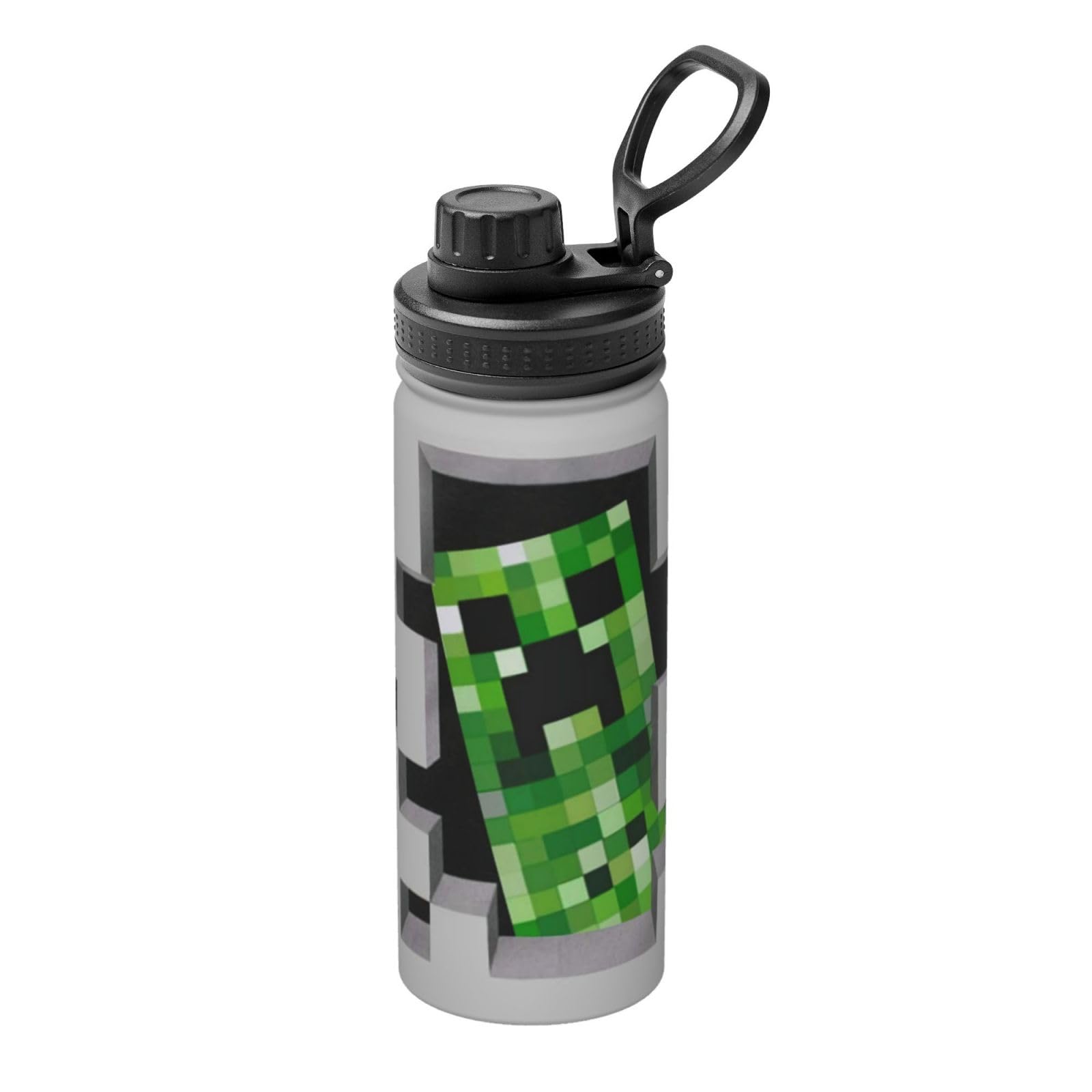 Amazon | マイクラ 水筒 真空断熱 スポーツボトル ステンレスボトル