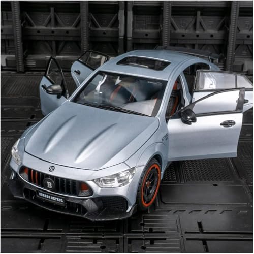 Image of Alokik Enterprise Miniature Replica Car Model 1:24 for Brabus Rocket 900 AMG Super Car Scale Metal Diecast Vehicle Miniature Static Car Model Souvenir Scale Diecast Vehicles【 Multicolor 】