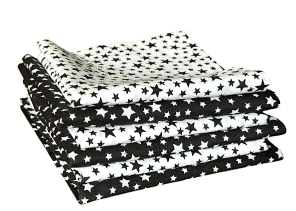 ANTONIAA to Z Initial Alphabet White Cotton Handkerchief Monogrammed Box (6 pieces)