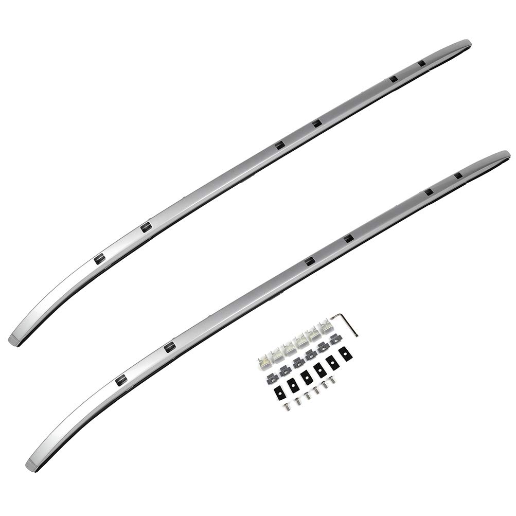 OCPTY Roof Rack Side Rails Fit For Mazda CX-5 2017-2019 Luggage Racks Rooftop Cargo Carrier Bag Luggage Kayak Canoe Bike Snowboard Skiboard