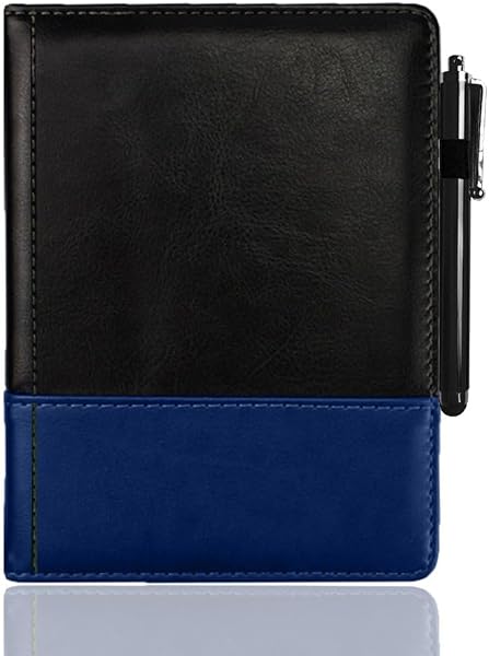 Compatible avec Kobo Aura (modèle : N514 Première génération) 6 pouces, couverture complète ultra mince en cuir PU, housse de protection pliable (noir) - 1