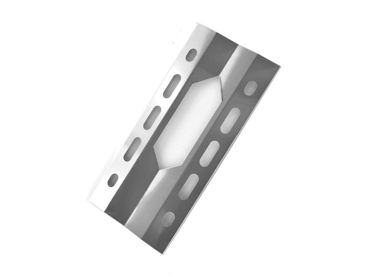 Stainless Steel Heat Shield for Gas Grill Models by Kirkland 720-0047-U, 720-0047U, Nexgrill 720-0008, 720-0008T, 720-0011 and Virco 720-0008-LP, Virco VII, 720-0037, 720-0021