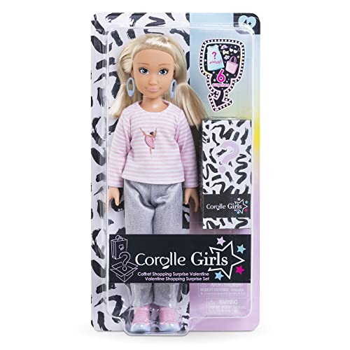Set Muñeca y 6 Accesorios Corolle Girls Valentine miniatura 1