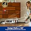 Tineco FLOOR ONE STRETCH S6 aspirapolvere a secco e umido, inclinazione fino a 180°, design compatto 13 CM autopulente e con asciugatura veloce a 70°C, pulizia dei bordi su ambo i lati