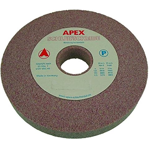 Hawe - 338.02 - Muela 125 x 20 x 20 mm, carburo de silicio K80 Cover