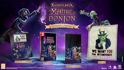 Le Maître du Donjon de Naheulbeuk Jeu Nintendo Switch Edition Limitée - vue 8