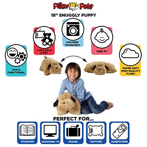 Pillow Pets 01300002H Snuggly Puppy - Originals 18 Inch Stuffed Animal Plush Toy thumb #3