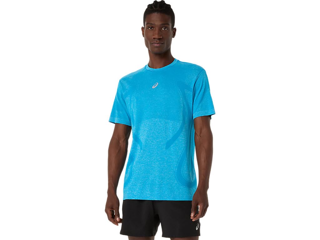 Men's Road Seamless Short Sleeve TOP Running Apparel