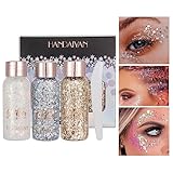 body langarm silber metallic ✨Anwendung: Diese getönten Kompaktdosen glitzer gel können für die Dekoration von Augen, Augenbrauen, Lippen, Wangen, Gesicht und Nägeln verwendet werden. Sie können auch große Pailletten mit Farbverlauf verwenden, um Ihr Zuhause, Ihre Handyhülle, Ihre Brille und Visitenkarten zu dekorieren, insbesondere für Halloween , Weihnachten, Party, Hochzeit, Show, Bühne, Bar usw.