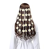 AWAYTR Flower Hippie Headband Floral Crown Behemain Sunflowers Beads Adjust Flower Headdress Hair Accessories