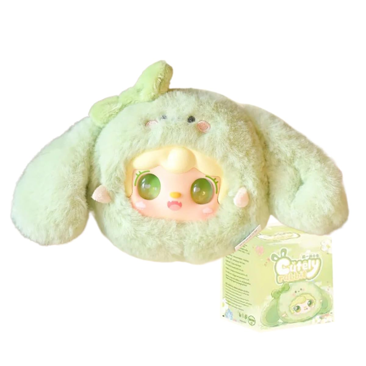 Yooki Cutely Rabbit Series Blind Box Action Figures Mystery Box Cute Random Toys Birthday Gift Christmas Collectible Toy for Desktop Ornaments, 1PC