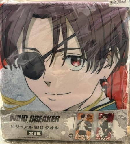 WIND BREAKERウィンドブレーカー ビジュアル BIGタオル 蘇芳隼飛