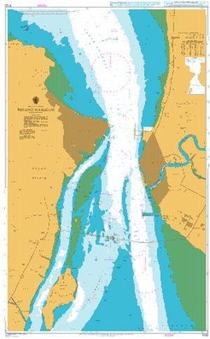 UKHO BA Chart 3732: Pinang Harbour