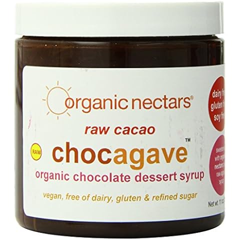 Organic Nectars Raw Cacao Chocagave Syrup Cover