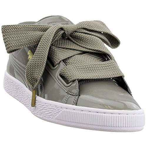 PUMA Women's Basket Heart Patent Wn Sneaker