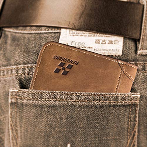 Sevenfly Trifold Wallets For Men - Pu Leather Rfid Protected Front Pocket Travel Wallet2