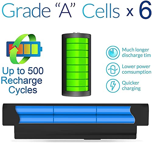 Image of SellZone Laptop Battery XCMRD for DELL INSPIRON 14 15 17 3521 3537 3542 3543 Vostro 2421 2521 Latitude 3440 /3540 Series.