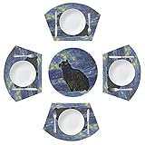 Características: protege tu mesa de comedor de arañazos y manchas, decora y renueva fácilmente tus mesas. Se pueden colocar debajo de platos, cuencos, bandejas, vasos, vajilla, jarrones y ceniceros. Y es adecuado para mesas rectangulares, redondas y ovaladas.