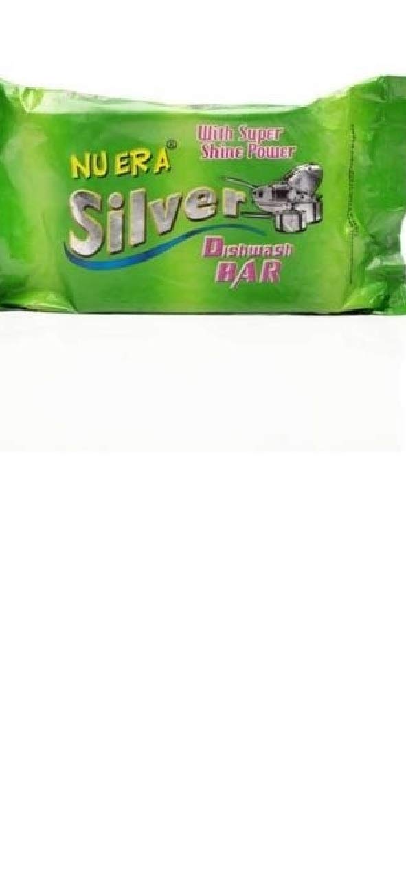 NAULAKHA SURFACTANTSNaturals NU Era Silver Dishwashing Bar ,Pack of 25 Piece set (250 Gm Each)