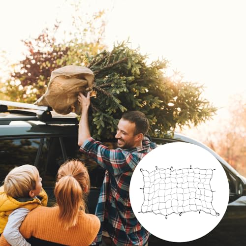 Filet de toit voiture robuste anti-perte d'objets pour bagages de pick-up - 3