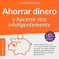 Diseño de la portada del título Ahorrar Dinero y Hacerse Rico Inteligentemente
