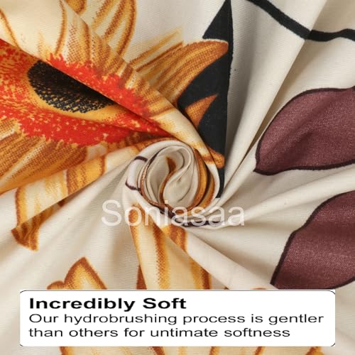Image of 300 TC Glace-Cotton All Around Elastic Fitted Bedsheet, Elastic Fitted Bedsheet Single Size Bedsheet for Single Bed with 1 Pillow Cover, Size - 72 x 36 x 8 Inch Color