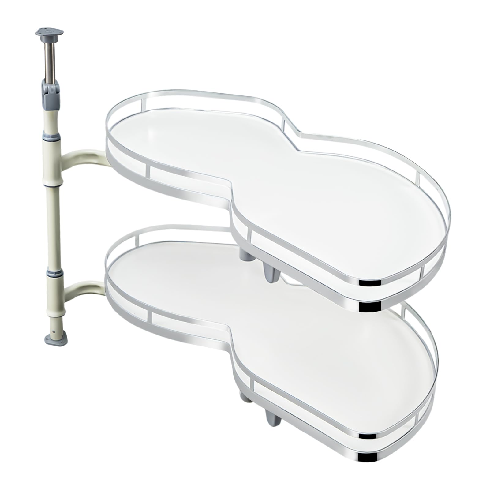 Organizzatore Estraibile per Mobile ad Angolo cieco, organizzatore Estraibile per Cucina a 2 Livelli, organizzatore Estraibile per Mobile ad Angolo cieco, organizzat,