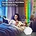 Starry Sky Projector Light for Kids,Projector LED Nebula Cloud With 9 Lighting Modes,4H Auto-Off,Touch Control, Voice-activated,Ideal for Baby Room Home Night Light Ambiance