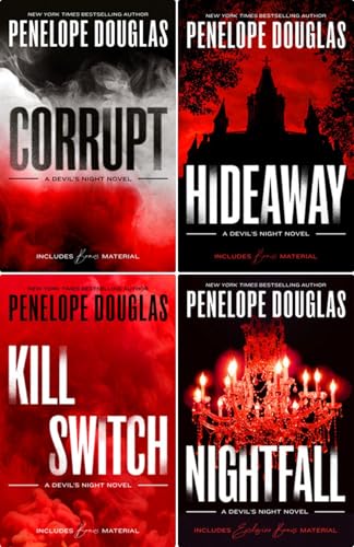Devil’s Night Series 4 Books Set - Corrupt, Hideaway, Kill Switch, Nightfall