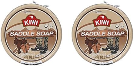 Set of 2 Kiwi 3-1/8 Oz Outdoor Saddle Soap bundled by Maven Gifts