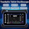 Hantek TO1254D 4-Channel Oscilloscope 250MHz Bandwidth 1 GSa/s Sampling Rate 7-Inch Touchscreen Portable and Movable Signal Source + 4000-Point Multimeter