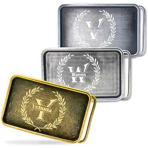 Aokizkdzsw - Boucles de ceinture personnalisées Boucle de ceinture pour homme Boucle de ceinture de cow-boy pour homme Boucle de ceinture large, boucle de ceinture de remplacement amovible (belt buckle-2)