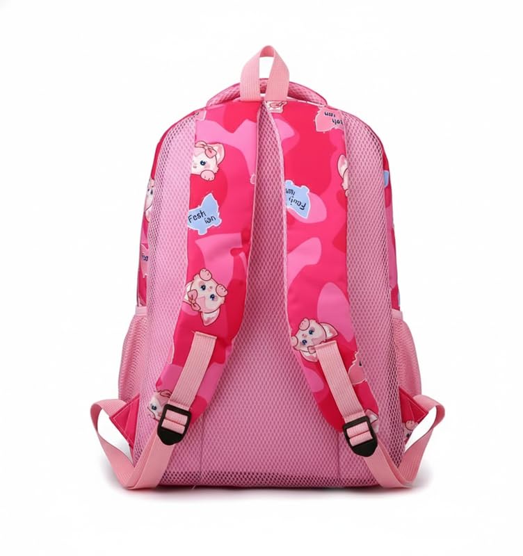 Image of Frantic Waterproof Polyester 26 L School Backpack School Bag Daypack Picnic Bag For Boys & Girl(4Zipper Parent)