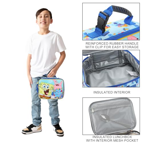 Image of Bioworld SpongeBob SquarePants Good Vibes Only Insulated Lunch Kit
