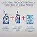 Lysol Toilet Bowl Cleaner with Lime and Rust Remover, 24 Fl Oz (Pack of 4)
