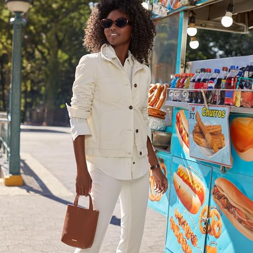 Lands' End Women's Faux Leather Crossbody Bag2