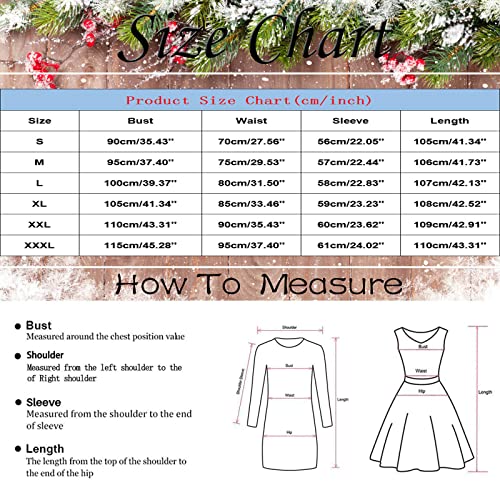 Vestidos de Natal femininos vintage manga longa anos 1950 dona de casa vestido de festa de formatura