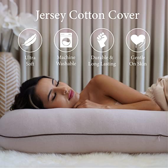 Image of Safe Multifunctional Microfiber U Shaped Pregnancy Pillow /Maternity Pillow. (Pink-U-PIPEN-2)