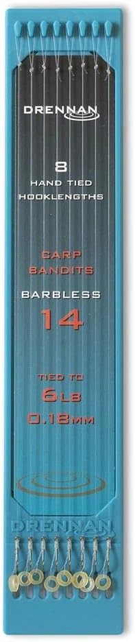 Drennan Carp Bandit Barbless Qty 8
