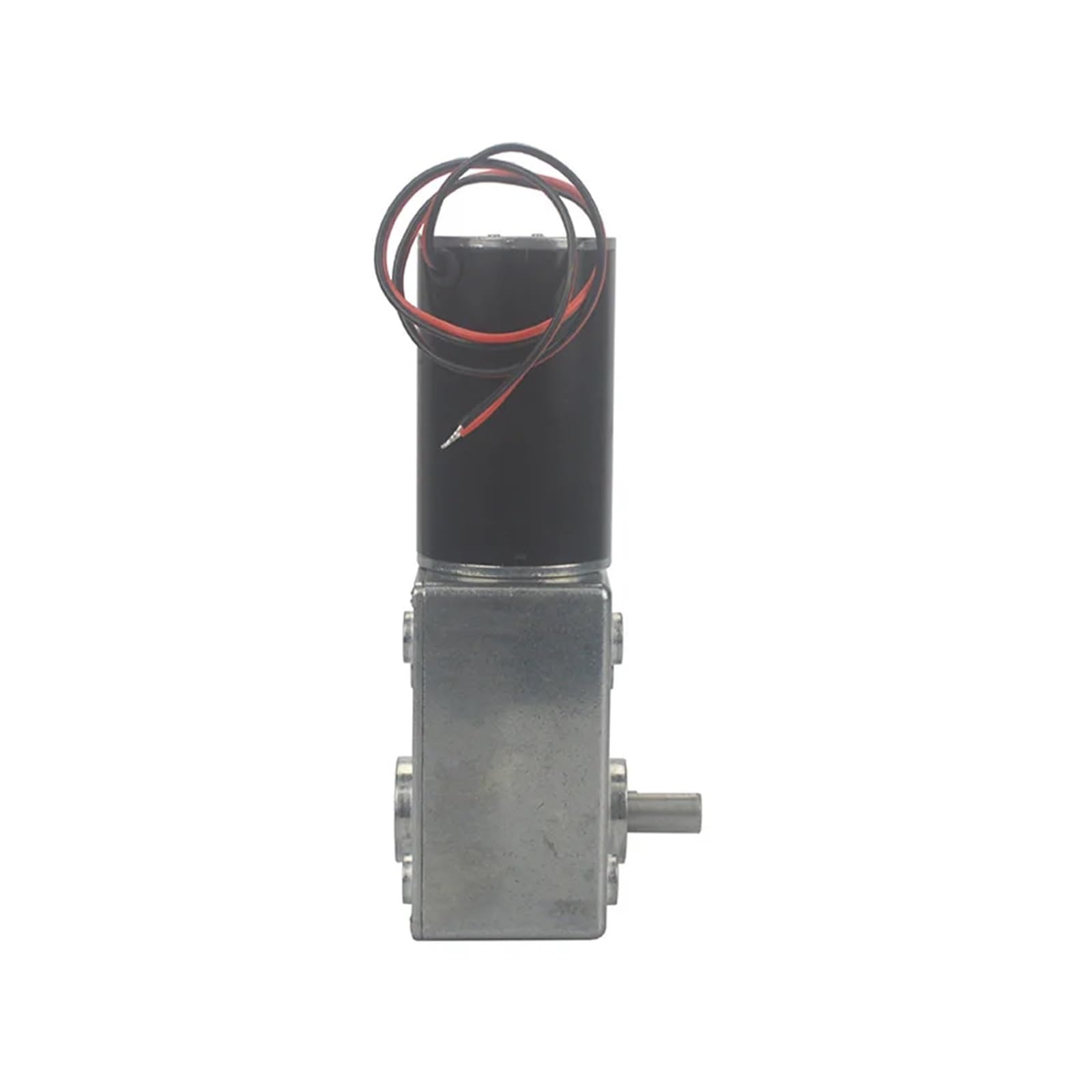 DAVBIR DC12V 24V Getriebemotor mit starkem Drehmoment, Metall-Turbo-Schneckengetriebemotor, umgekehrte niedrige Geschwindigkeit, 200 kg, cm, selbstsichernder Schnecken-Gleichstromgetriebemotor perfect
