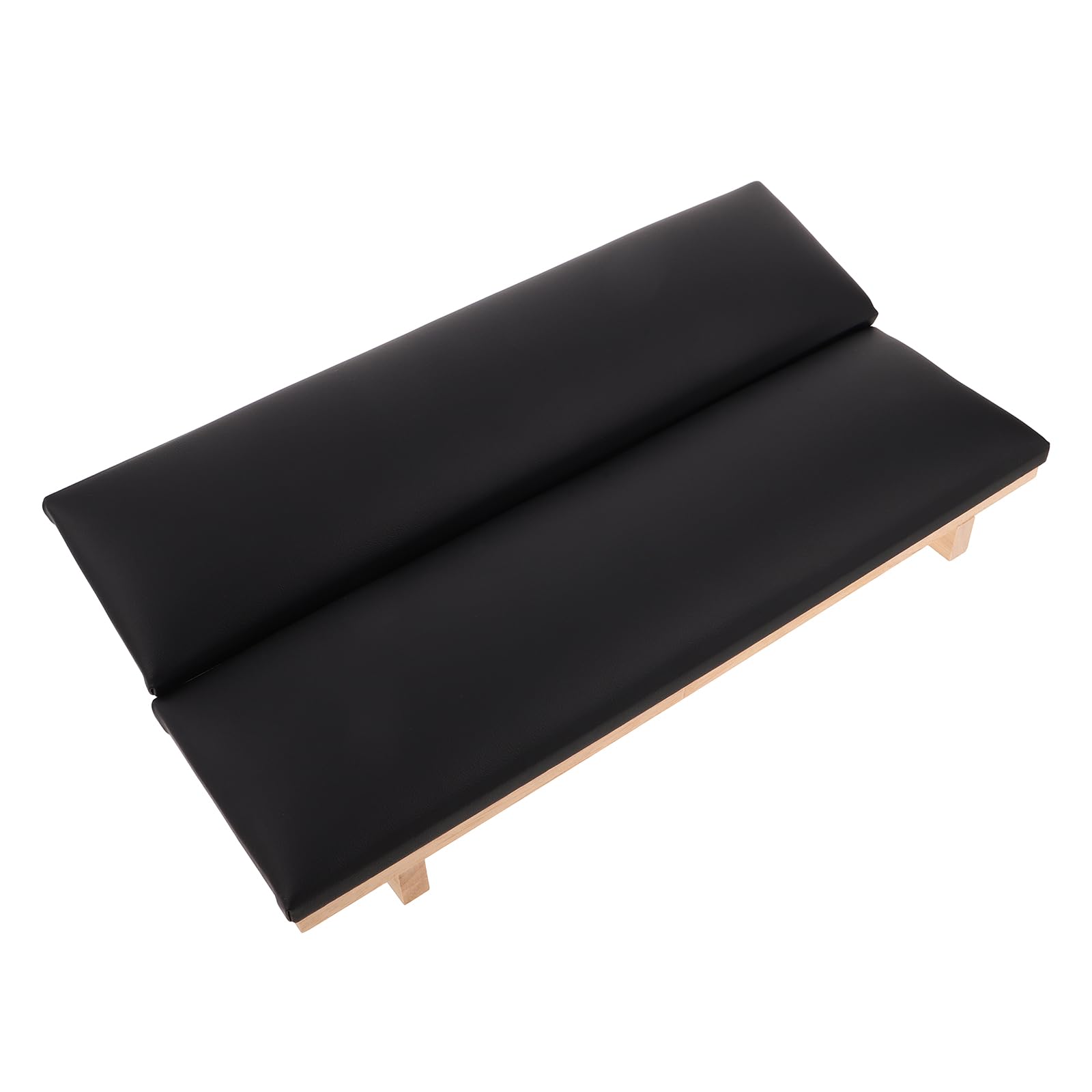 Reposabrazos para Manicura y Uñas de Pu Negro, Soporte