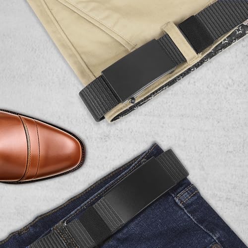 Image of ZORO Automatic /Push Lock Nylon Woven Fabric Belt for Men | NB-149 |