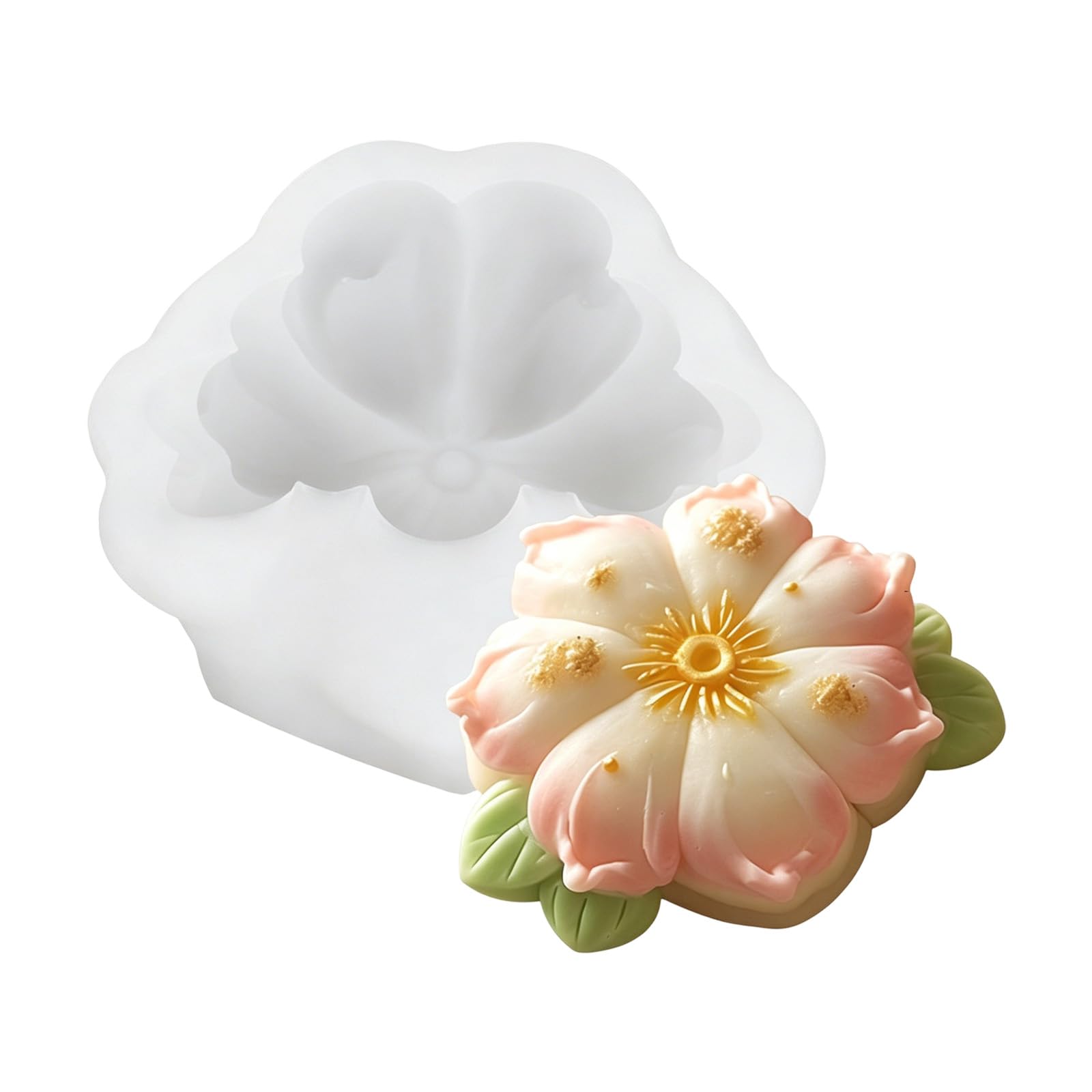 Osniyaw F Lexible Silicone Cake Moulds Or Delicate Lower Treats, Baking Accessories, 3D Lower Shaped Pastry Mould, Dessert Making Tool