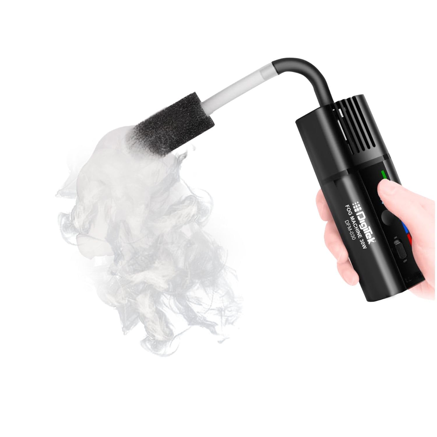 DIGITEK® (DFM-030) Handheld Fog Machine with Remote for Photography & Videography, Outdoor Events, Product Shoot, Stage Smoke Effects, Halloween, Special Video Effects with Fog Output Adjustment.