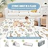 Alfombra Bebe Acolchada Plegable 180x200x1.5cm - Manta De Juegos - Manta Actividades Impermeable Reversible - Tapete De Actividades - Gimnasio Infantil Bebe - Regalo Bebé #2