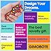 GIMOBOTE Original 300+ Ferrite Putty Multicolor, Fidget Toy Ferrite Rocks for Stress Relief, Sensory Toy for Adults & Teens 14+, Ferrite Stone Fidget Present for Office Holiday Stocking Stuffer