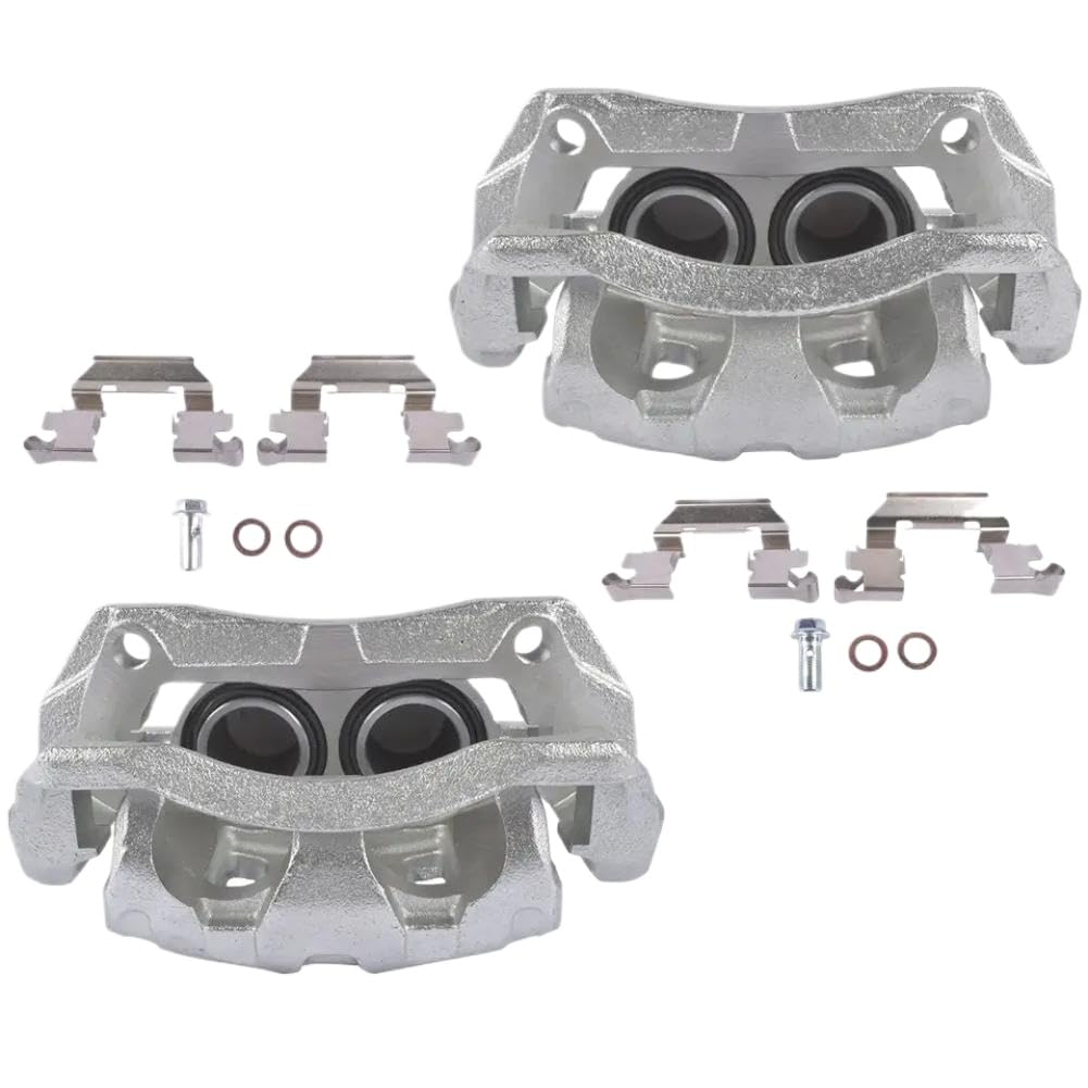 Cmxdhrkft Onecolor Front Disc Brake Caliper Assembly With Mounting Brackets Compatible With Cr-V 2007-2011, Accord Crosstour 2010-2011